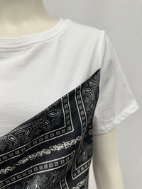 スカーフアレンジドッキングTシャツ