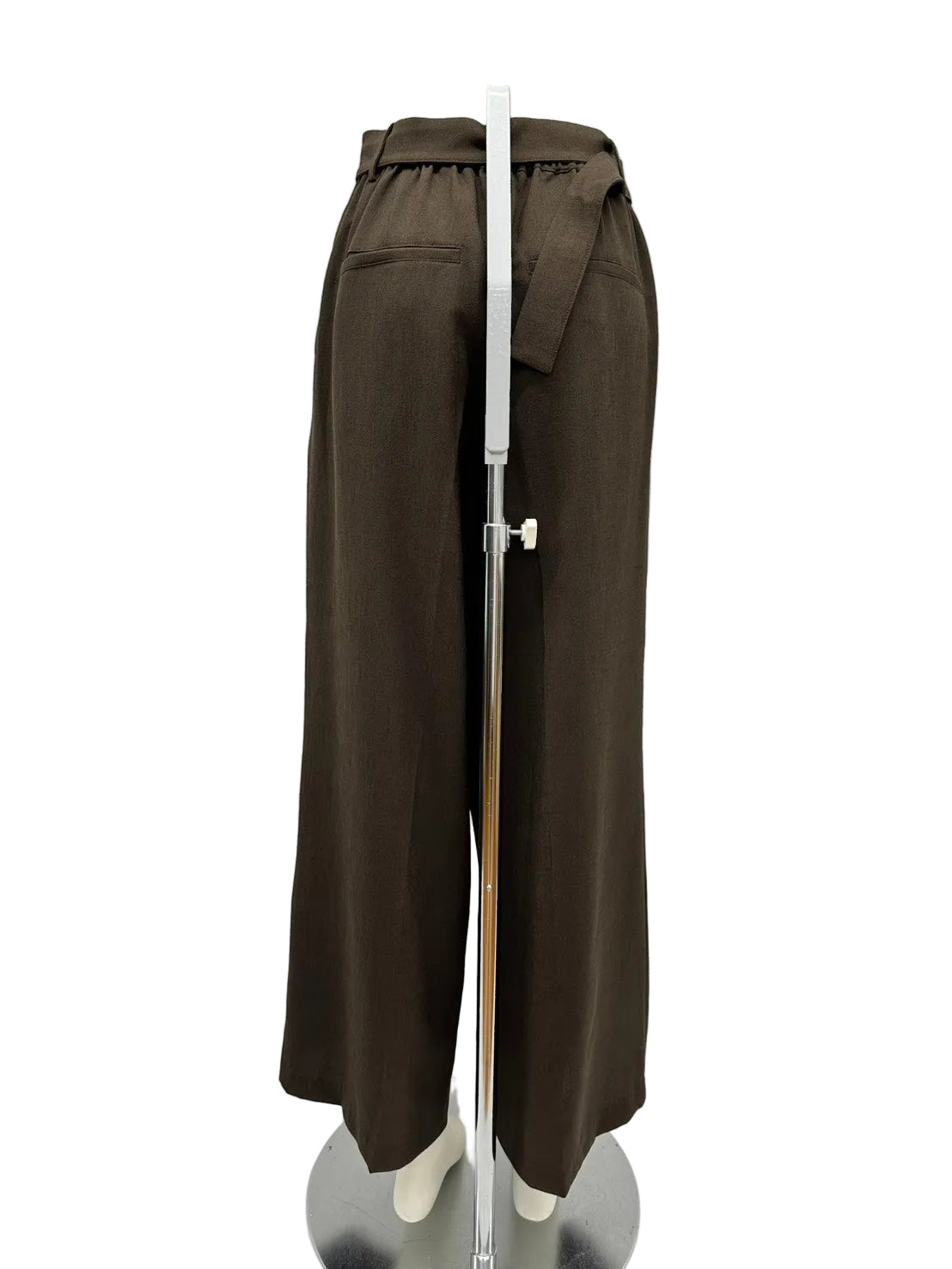 ベルト付きワイドパンツ