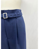 タック ワイドストレートパンツ