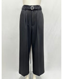 タック ワイドストレートパンツ